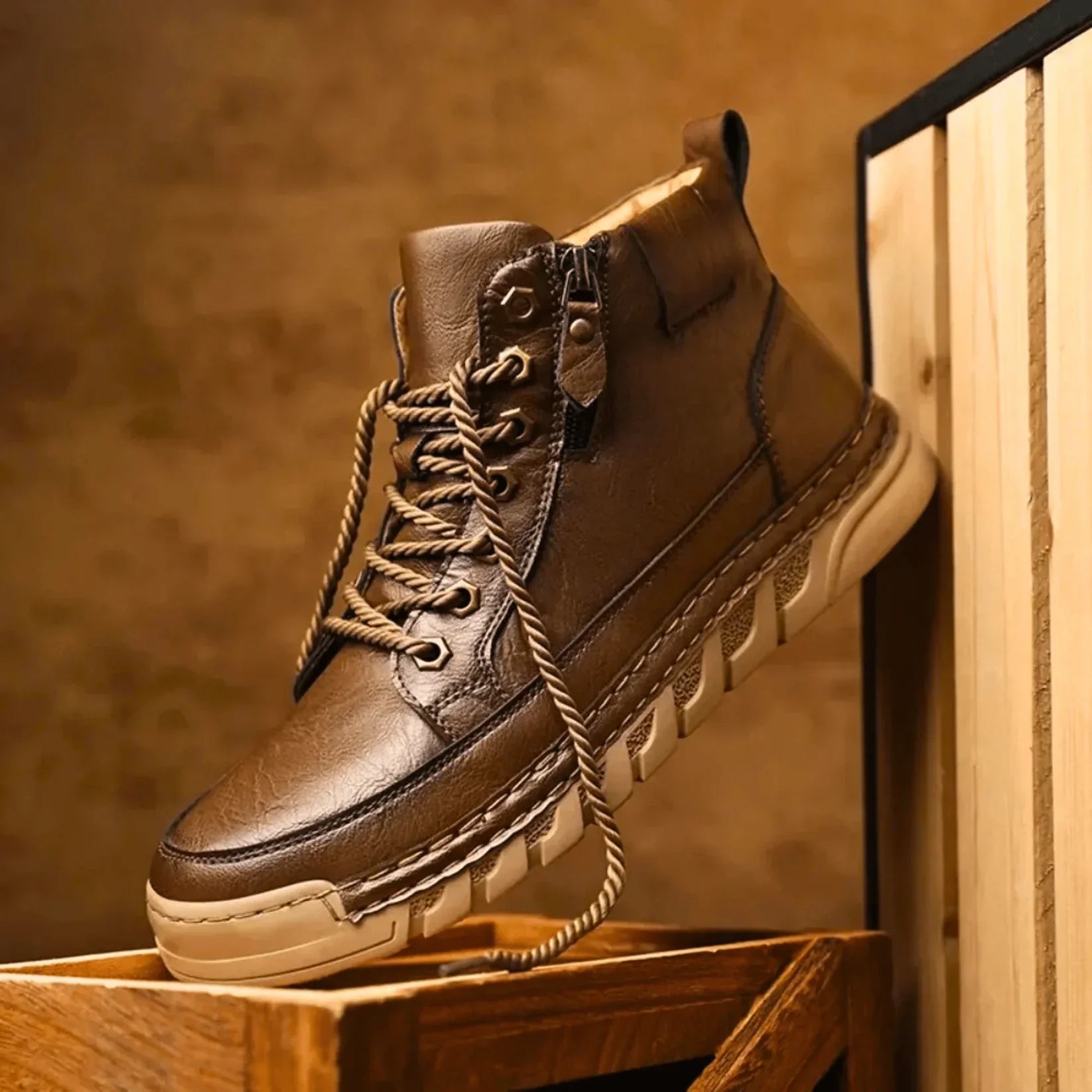 Apollo – Bottes en cuir premium pour la ville