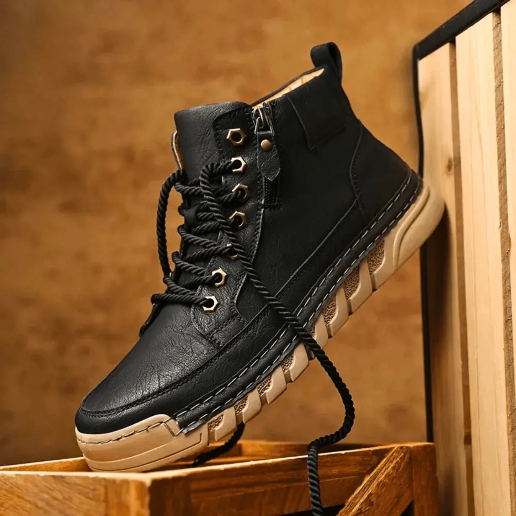 Apollo – Bottes en cuir premium pour la ville