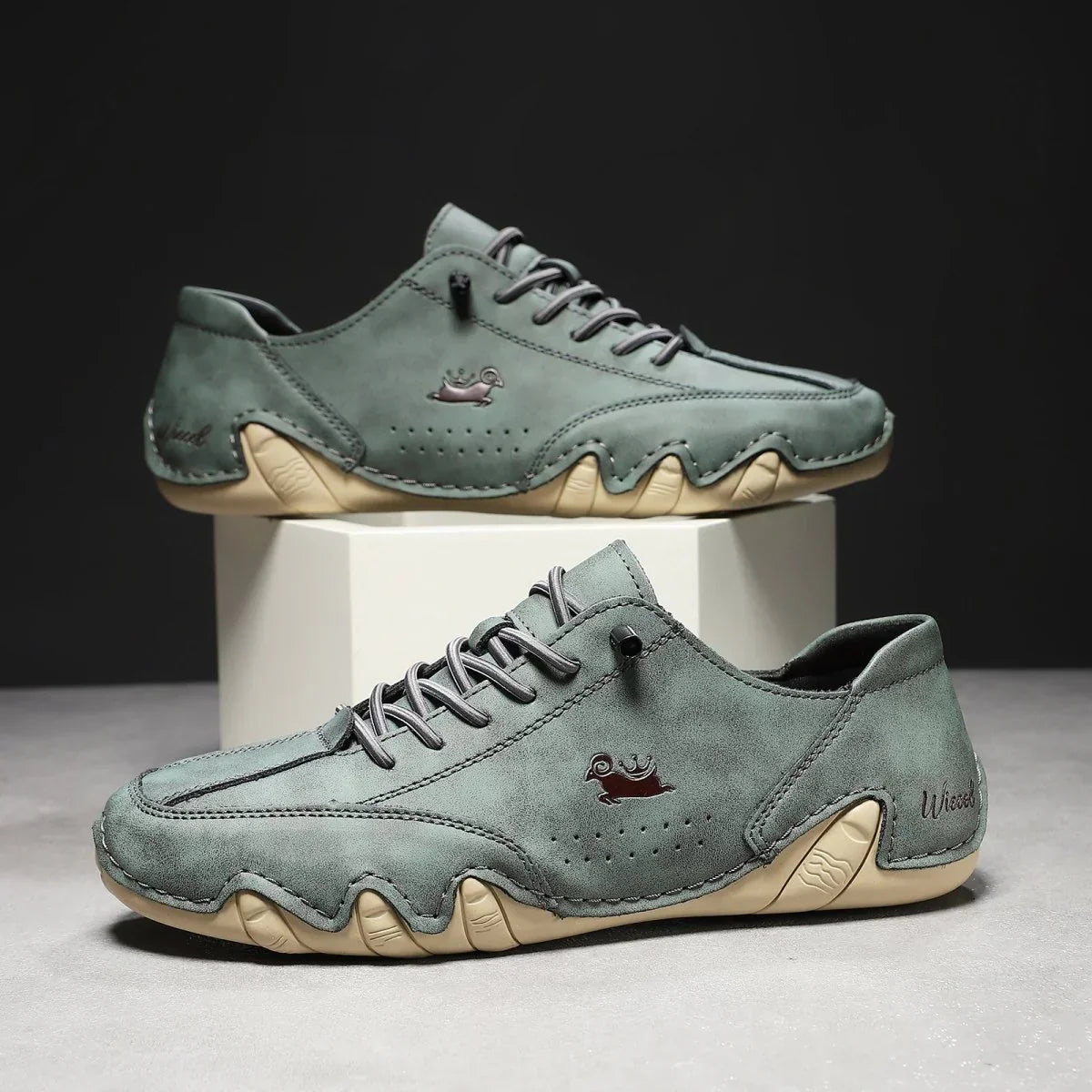 Chaussures barefoot en cuir avec un confort ultime • Wiecel™