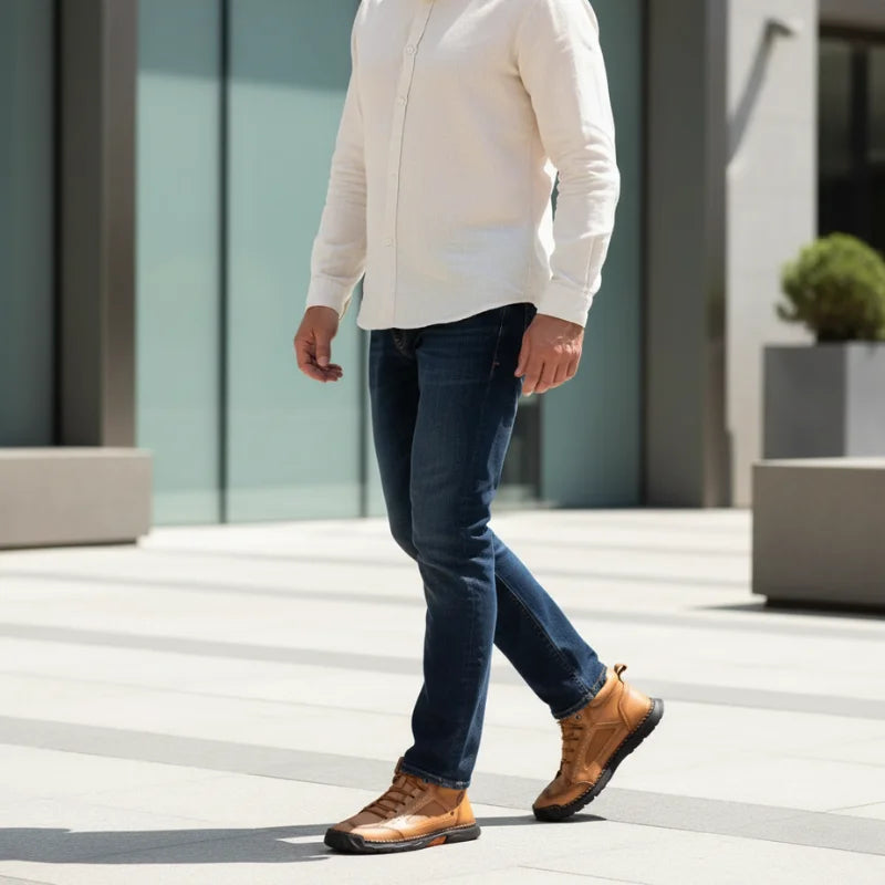 Chaussures en cuir élégantes pour hommes • Salkin™