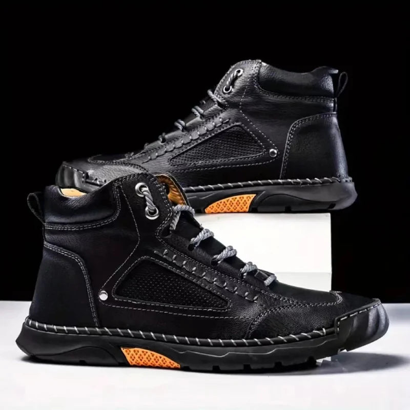 Chaussures en cuir élégantes pour hommes • Salkin™