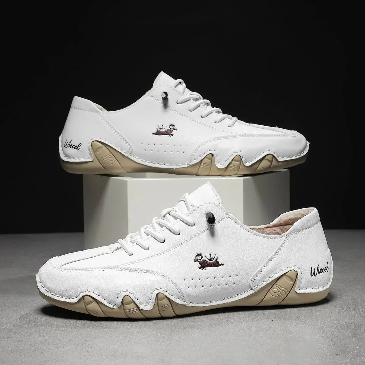 Chaussures barefoot en cuir avec un confort ultime • Wiecel™