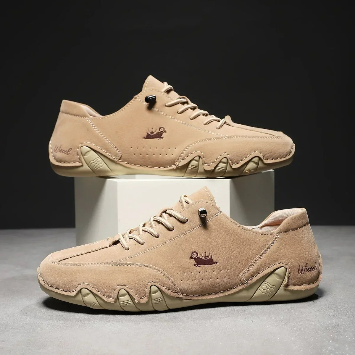 Chaussures barefoot en cuir avec un confort ultime • Wiecel™